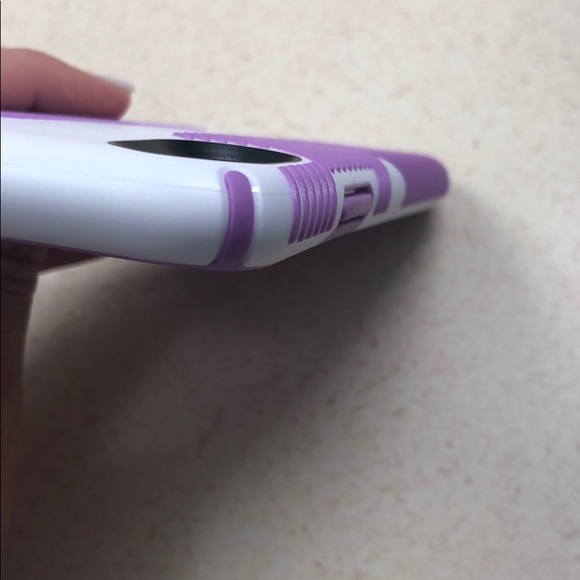 Speck iPhone X high impact phone case white purple - Picture 5 of 5